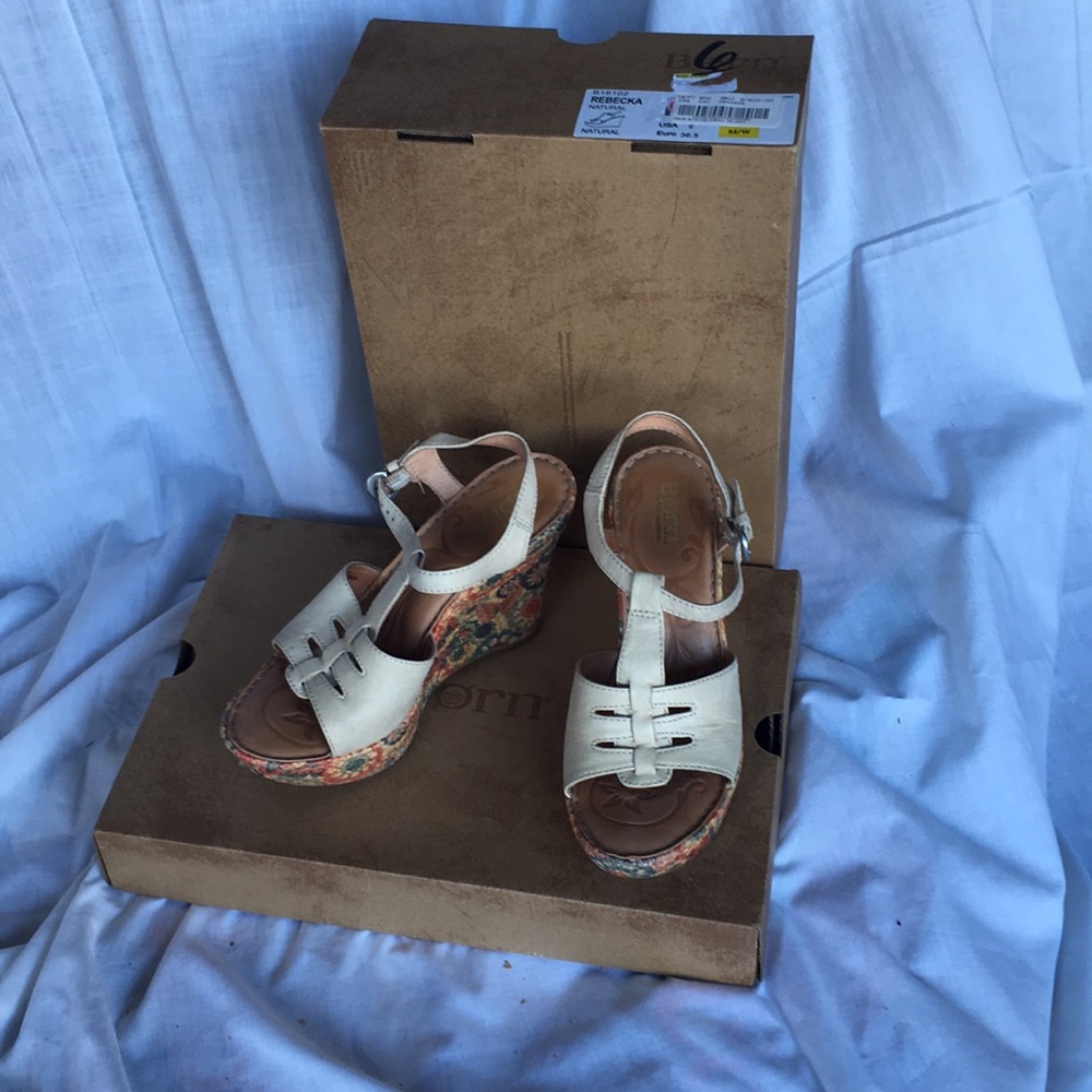 Born Rebecca wedge sandals
